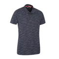Navy - Back - Mountain Warehouse Mens Hasst Marl Polo Shirt