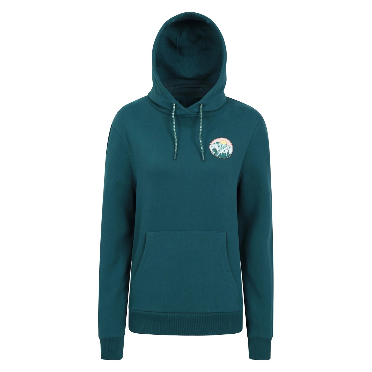 Teal - Front - Mountain Warehouse Womens-Ladies Sunrise Hoodie