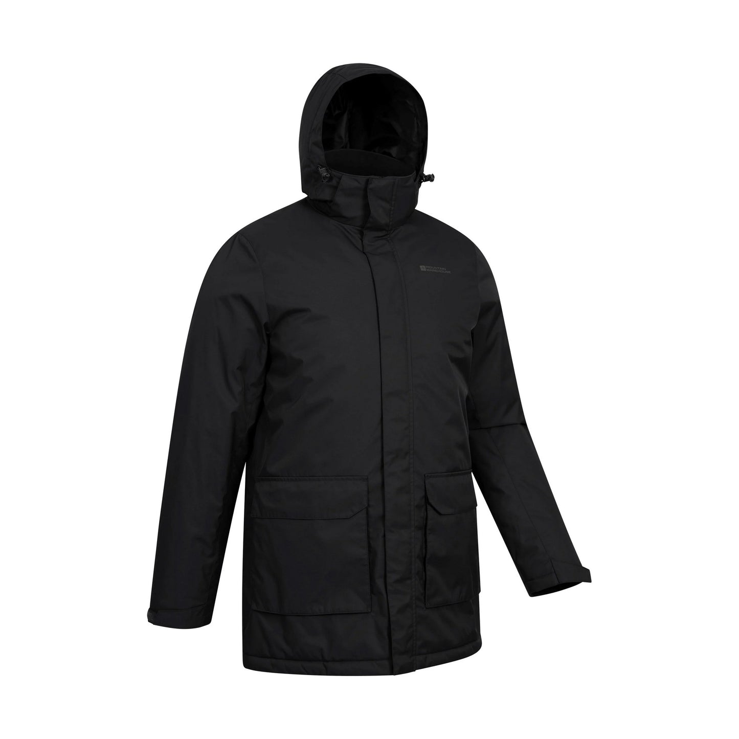 Black - Lifestyle - Mountain Warehouse Mens Ranger Padded Parka