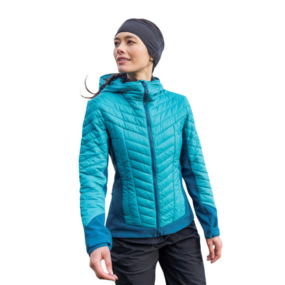 Teal - Lifestyle - Mountain Warehouse Womens-Ladies Ultra Siurana Insulated Padded Jacket