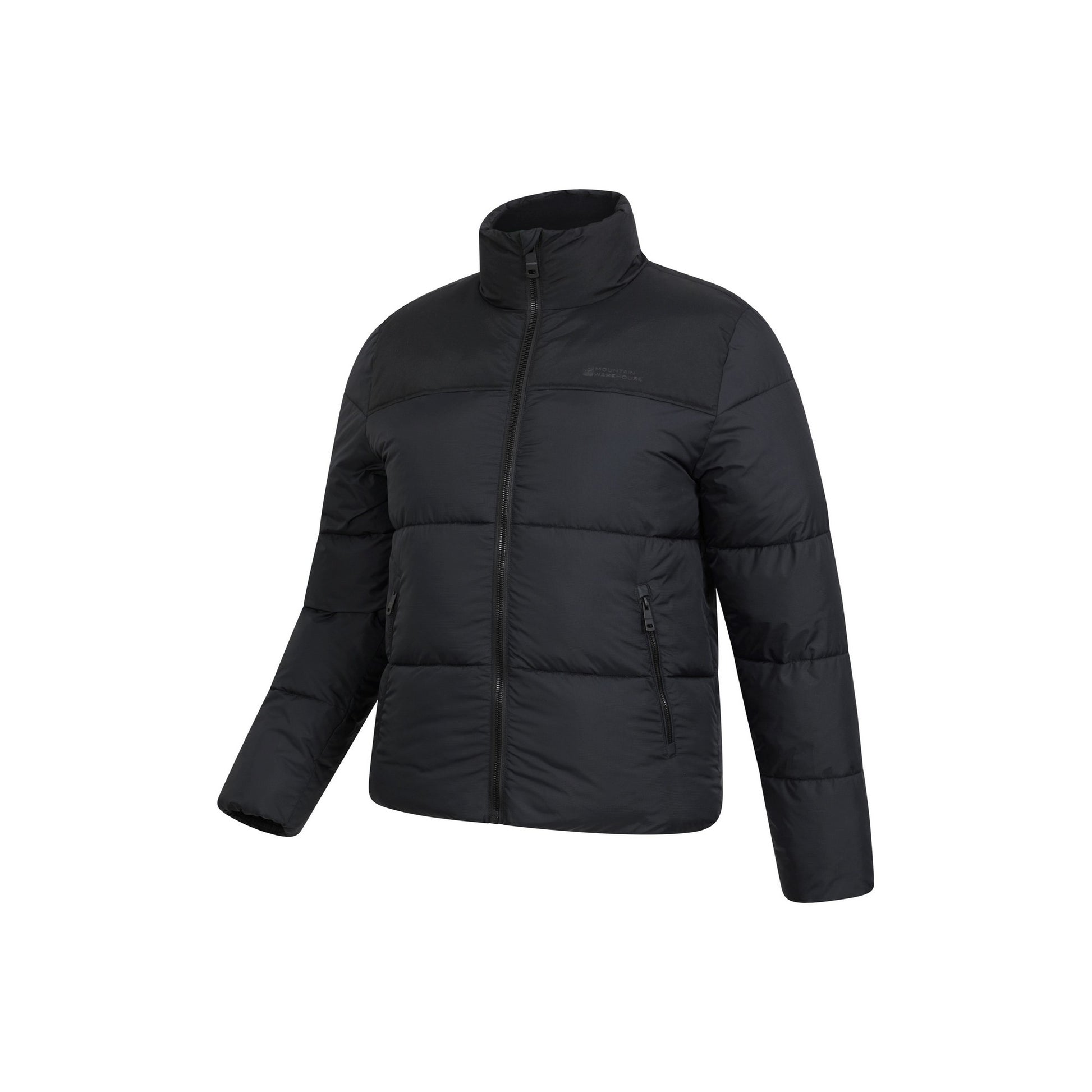 Black - Side - Mountain Warehouse Mens Voltage II Padded Jacket