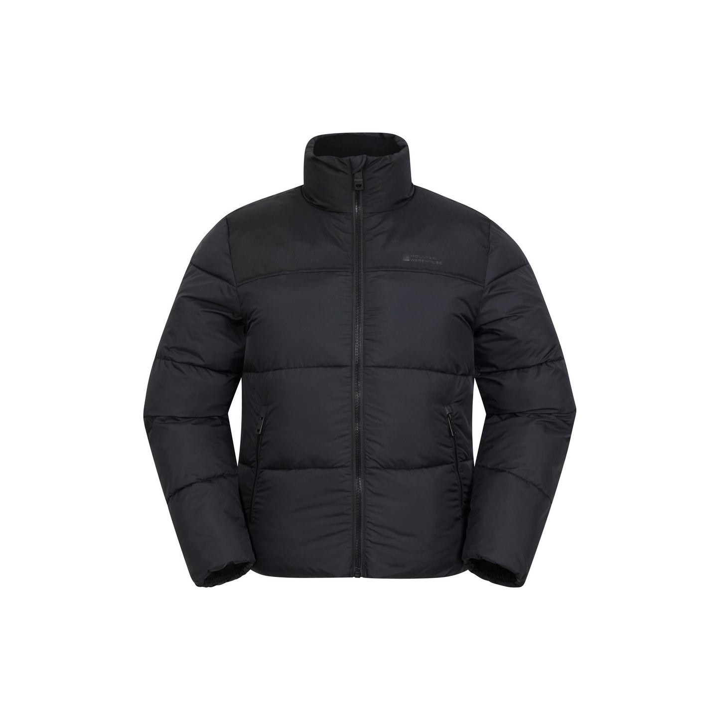 Black - Front - Mountain Warehouse Mens Voltage II Padded Jacket
