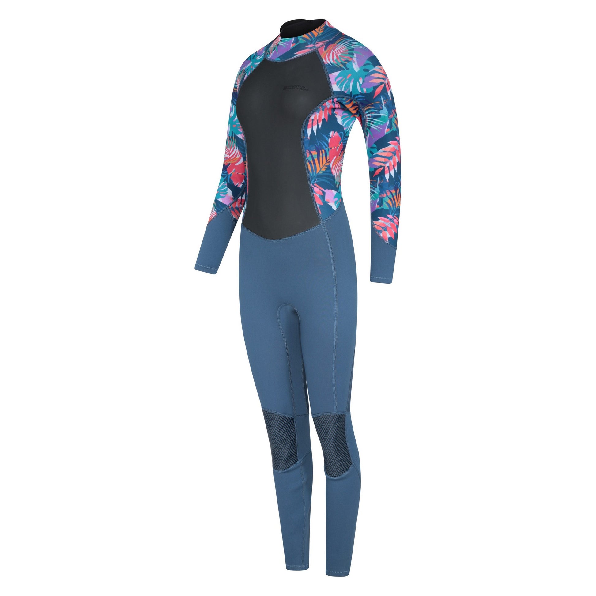 Tropical - Side - Mountain Warehouse Womens-Ladies Tropical Leaves Full Wetsuit