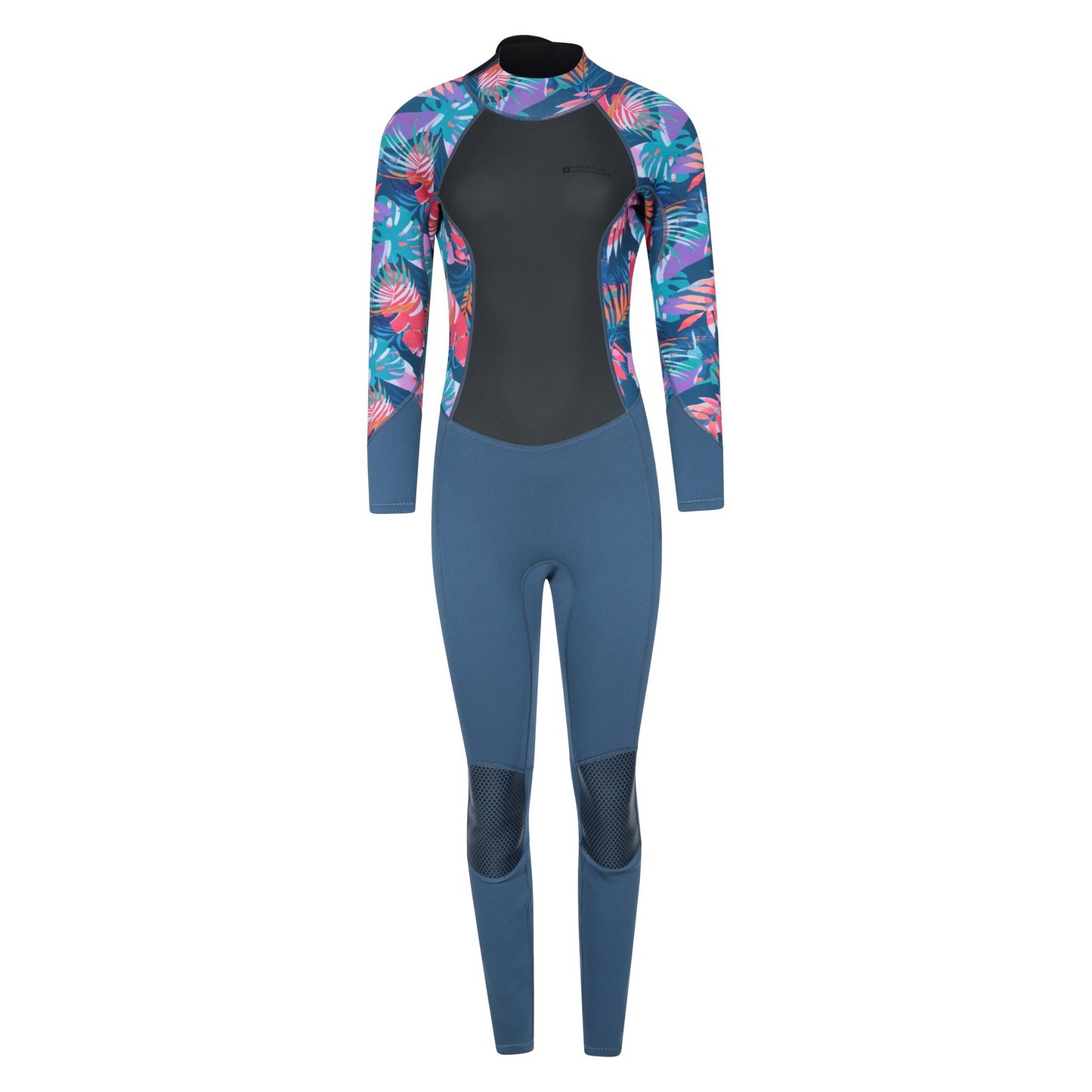Tropical - Front - Mountain Warehouse Womens-Ladies Tropical Leaves Full Wetsuit