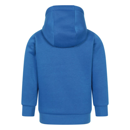 Blue - Back - Mountain Warehouse Childrens-Kids Nordic II Full Zip Hoodie