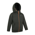Khaki Green - Lifestyle - Mountain Warehouse Childrens-Kids Nordic II Full Zip Hoodie