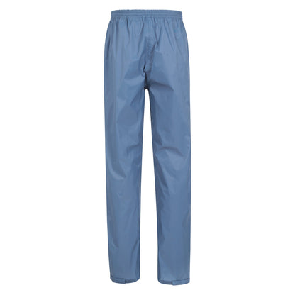Blue - Back - Mountain Warehouse Womens-Ladies Pakka Waterproof Over Trousers