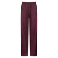 Dark Purple - Front - Mountain Warehouse Womens-Ladies Pakka Waterproof Over Trousers