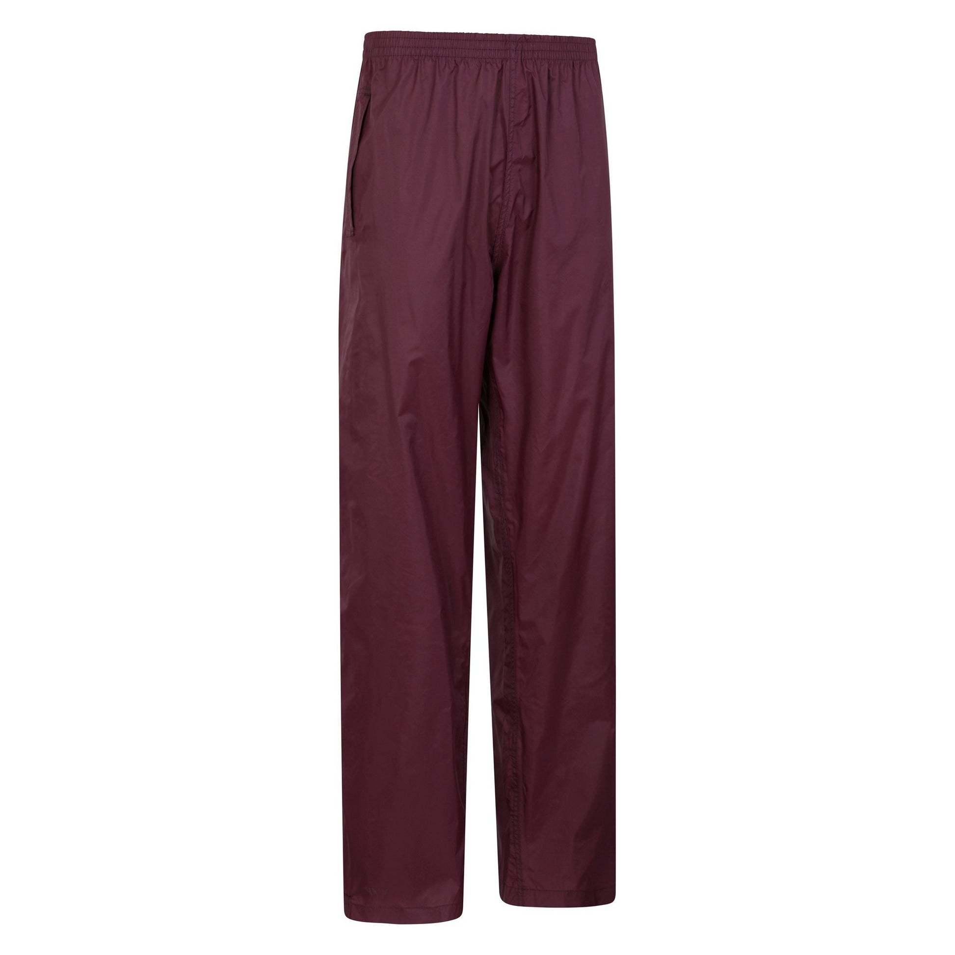 Dark Purple - Side - Mountain Warehouse Womens-Ladies Pakka Waterproof Over Trousers