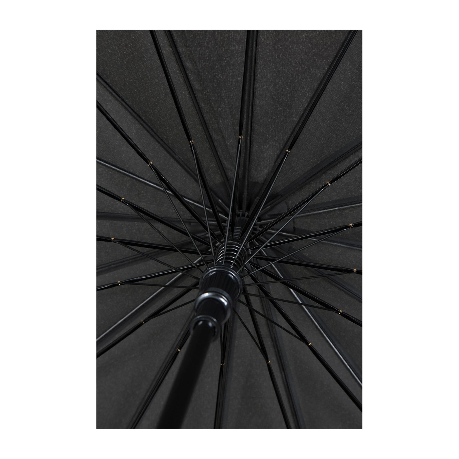 Black - Side - Mountain Warehouse Classic Folding Umbrella