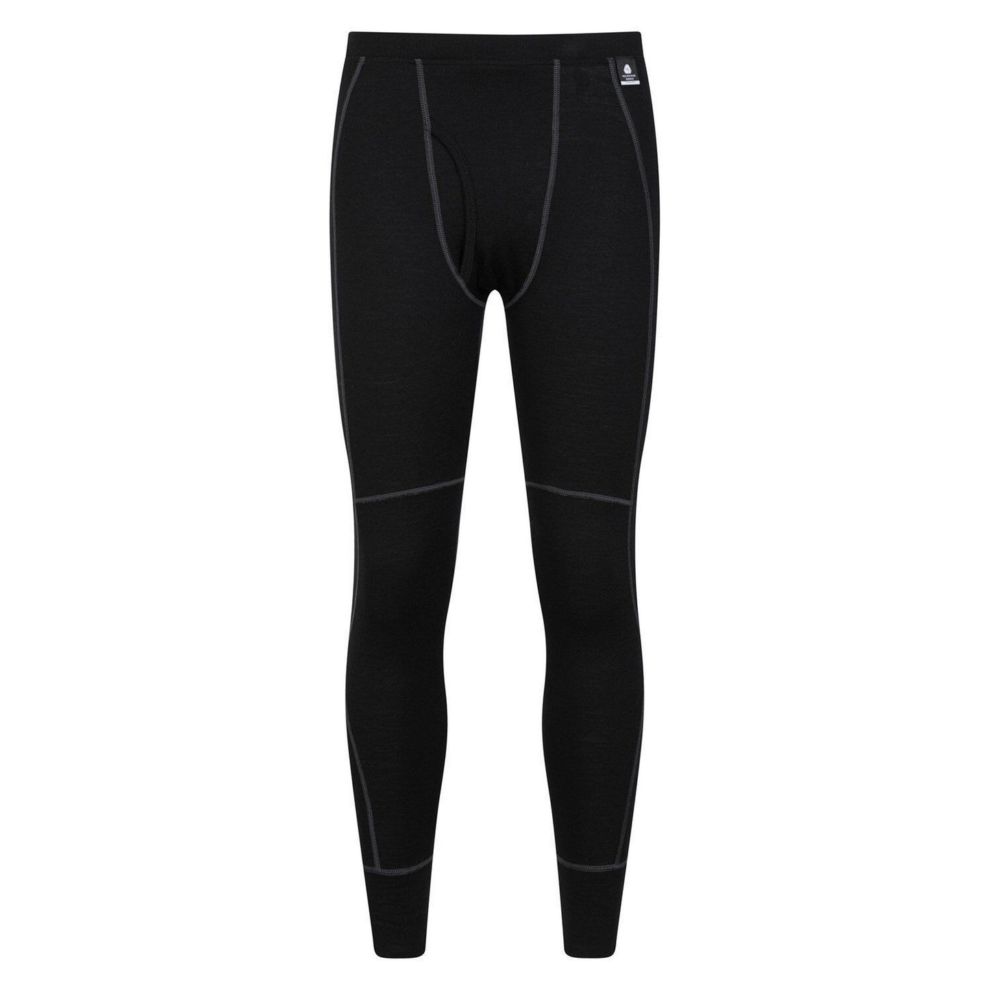 Black - Lifestyle - Mountain Warehouse Mens Asgard Merino Wool Base Layer Set
