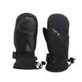 Black - Side - Animal Childrens-Kids Cosy Ski Mittens