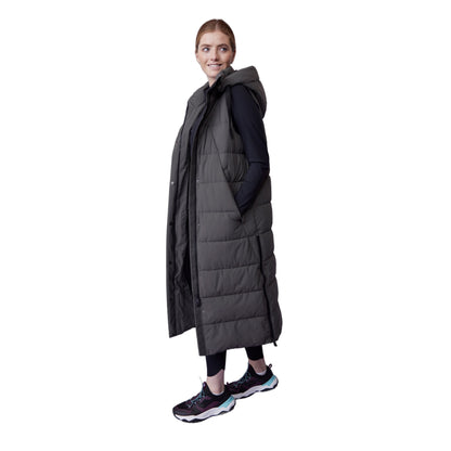 Green - Side - Active People Womens-Ladies Comfort Zone Longline Gilet
