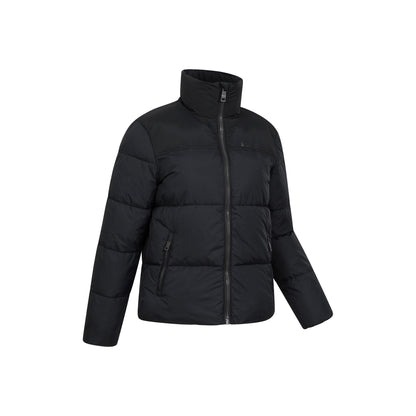 Black - Side - Mountain Warehouse Womens-Ladies Voltage Padded Jacket
