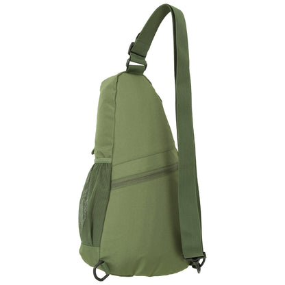 Khaki Green - Back - Mountain Warehouse Classic 8L Sling Backpack