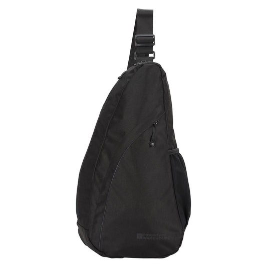 Black - Front - Mountain Warehouse Classic 8L Sling Backpack