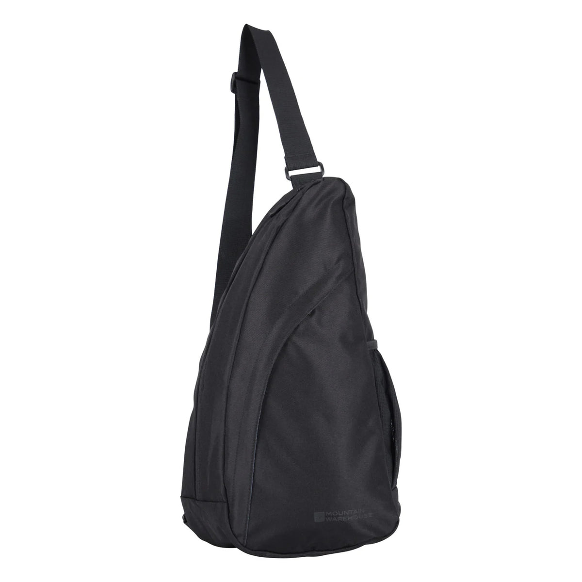 Black - Pack Shot - Mountain Warehouse Classic 8L Sling Backpack