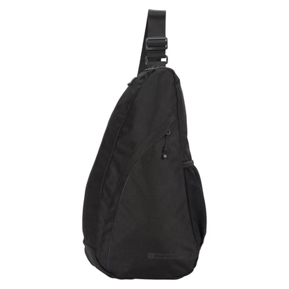 Black - Front - Mountain Warehouse Classic 8L Sling Backpack