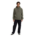 Green - Side - Animal Mens Louis Fleece Hoodie