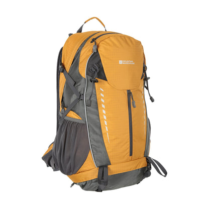Yellow - Side - Mountain Warehouse Adventurer Zip Front 45L Backpack