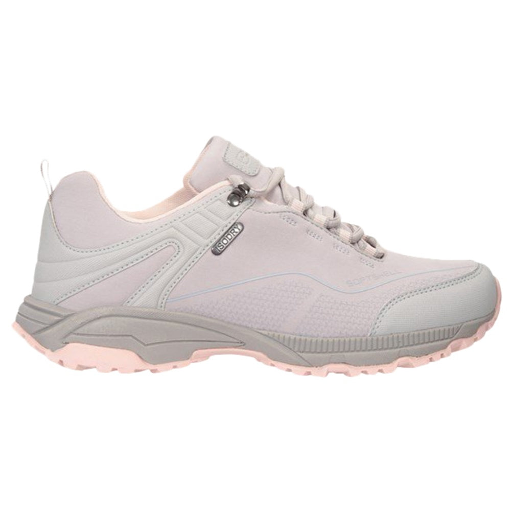 Beige - Back - Mountain Warehouse Womens-Ladies Collie Waterproof Walking Shoes