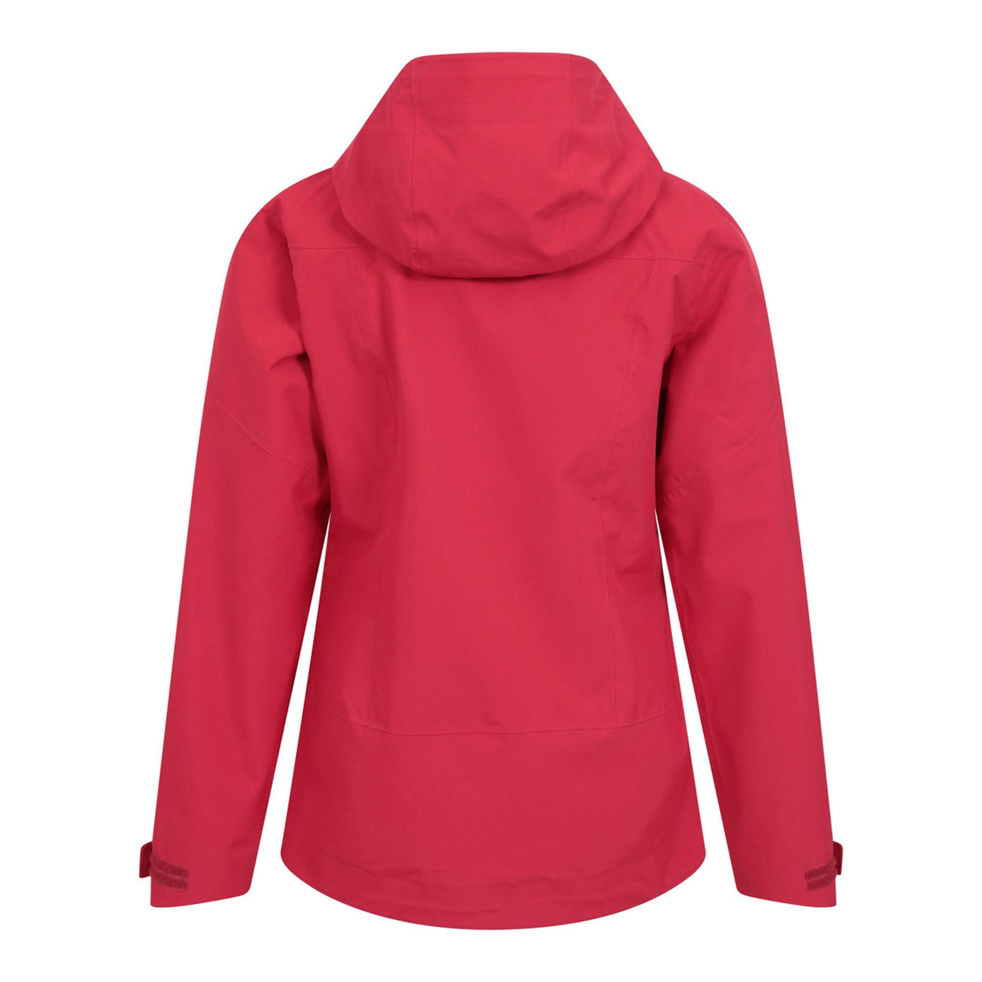 Dark Red - Back - Mountain Warehouse Womens-Ladies Rhine Extreme 3 Layer Waterproof Jacket