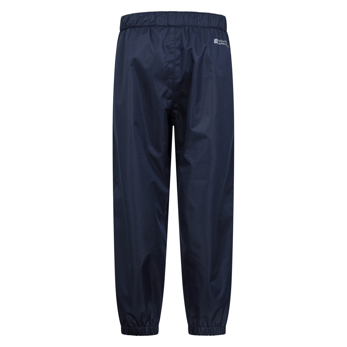 Navy - Back - Mountain Warehouse Childrens-Kids Gale Waterproof Over Trousers