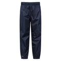 Navy - Front - Mountain Warehouse Childrens-Kids Gale Waterproof Over Trousers