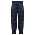 Navy - Front - Mountain Warehouse Childrens-Kids Gale Waterproof Over Trousers