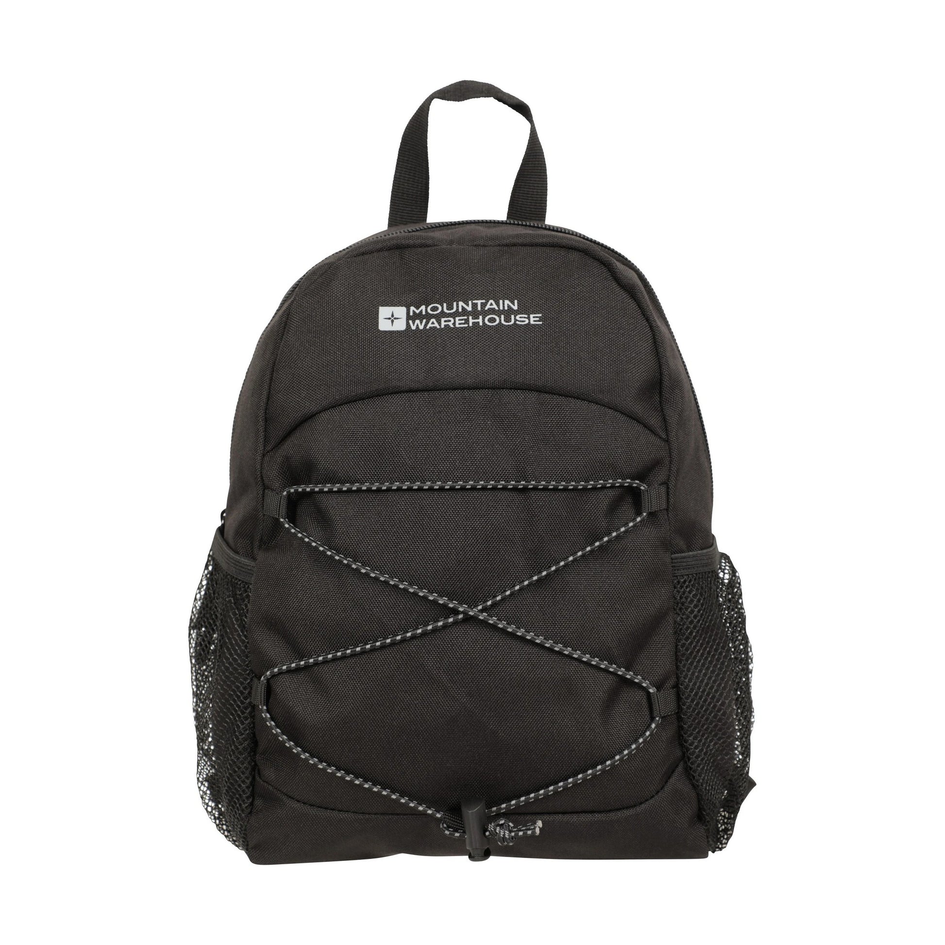 Jet Black - Front - Mountain Warehouse Walklet 6L Backpack