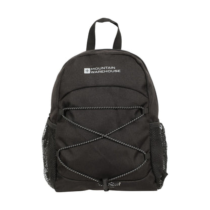 Jet Black - Front - Mountain Warehouse Walklet 6L Backpack