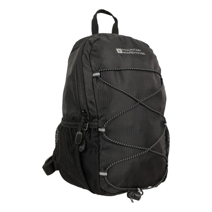 Jet Black - Side - Mountain Warehouse Trek 8L Backpack