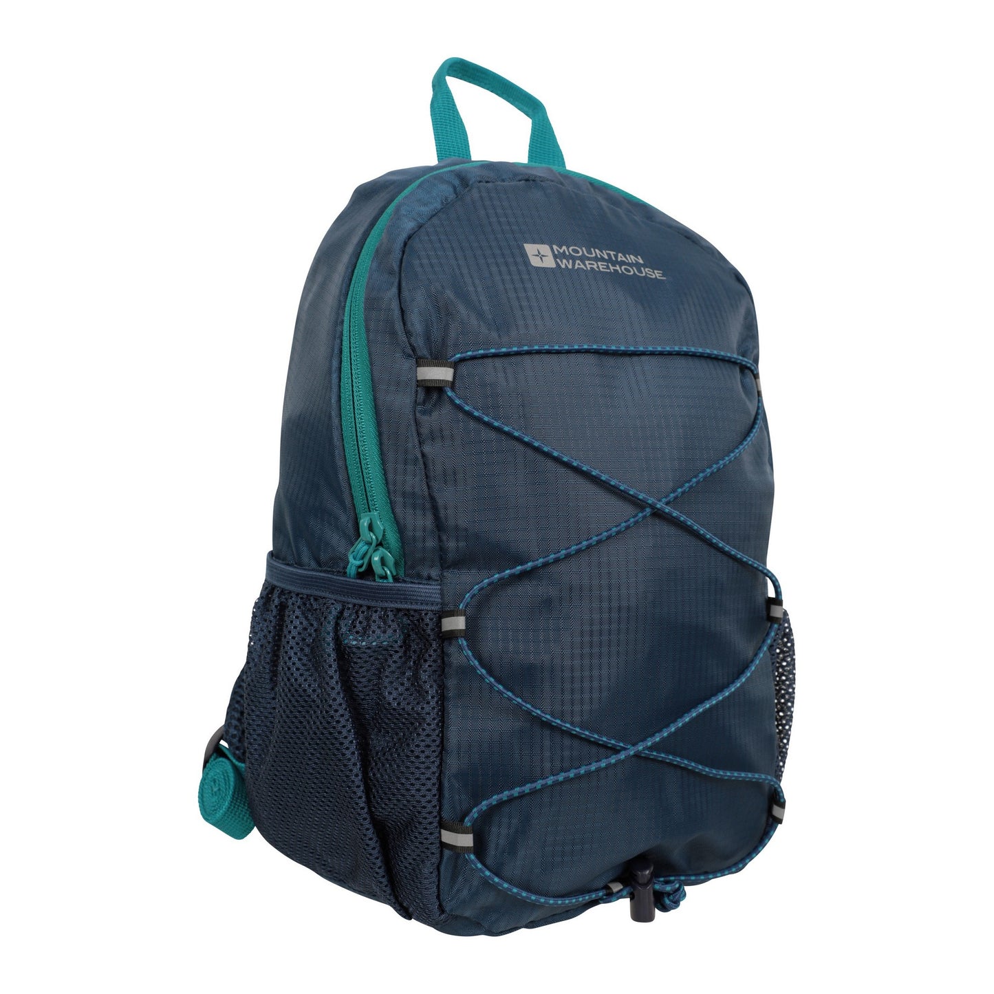 Dark Teal - Side - Mountain Warehouse Trek 8L Backpack