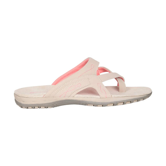 Light Beige - Front - Mountain Warehouse Womens-Ladies Shoreline Flip Flops