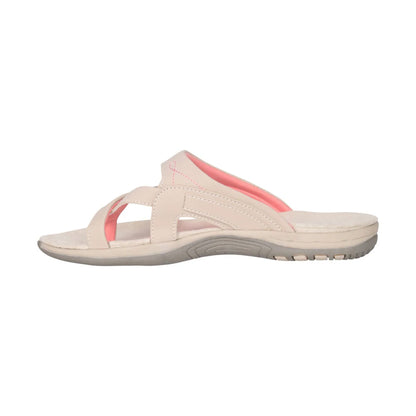Light Beige - Side - Mountain Warehouse Womens-Ladies Shoreline Flip Flops