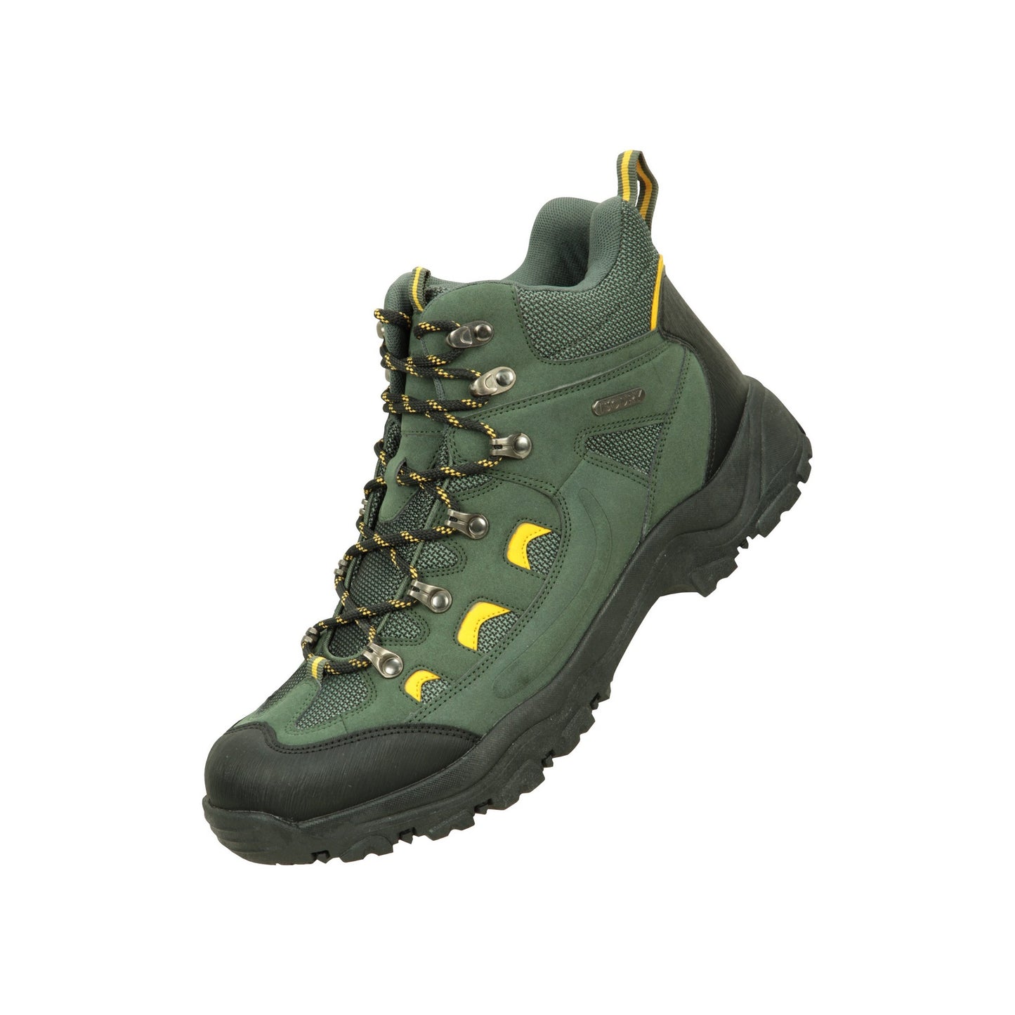 Green - Front - Mountain Warehouse Mens Adventurer Waterproof Boots