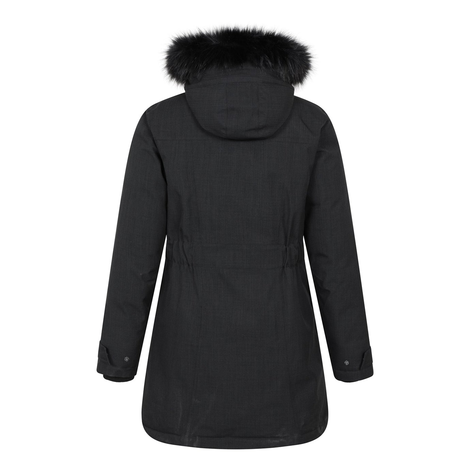 Jet Black - Back - Mountain Warehouse Womens-Ladies Aurora Down Jacket