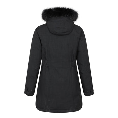 Jet Black - Back - Mountain Warehouse Womens-Ladies Aurora Down Jacket