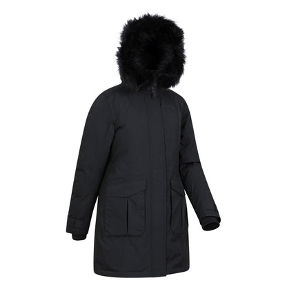 Black - Side - Mountain Warehouse Womens-Ladies Aurora Down Jacket