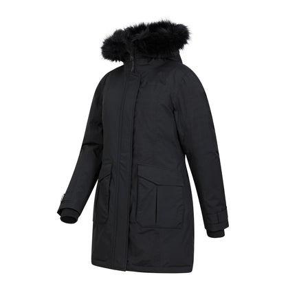 Black - Lifestyle - Mountain Warehouse Womens-Ladies Aurora Down Jacket