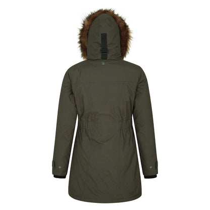 Green - Back - Mountain Warehouse Womens-Ladies Aurora Down Jacket