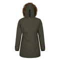 Green - Back - Mountain Warehouse Womens-Ladies Aurora Down Jacket