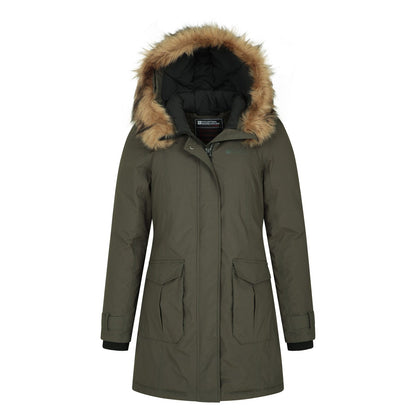 Green - Pack Shot - Mountain Warehouse Womens-Ladies Aurora Down Jacket