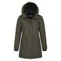 Green - Close up - Mountain Warehouse Womens-Ladies Aurora Down Jacket