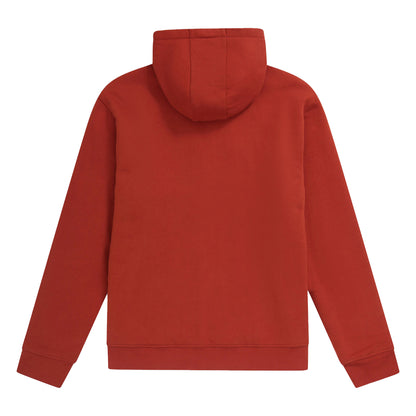 Orange - Back - Animal Mens Samuel Organic Relaxed Fit Hoodie