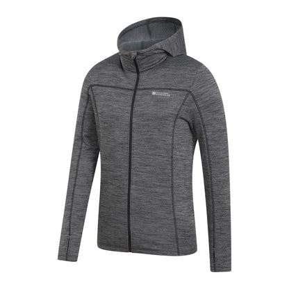 Dark Grey - Lifestyle - Mountain Warehouse Mens Finsbury Textured Hoodie