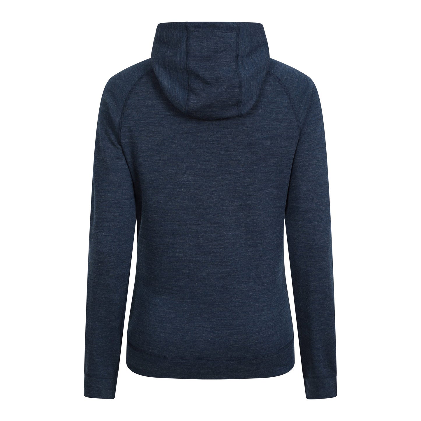 Navy - Back - Mountain Warehouse Womens-Ladies Full Zip Hoodie