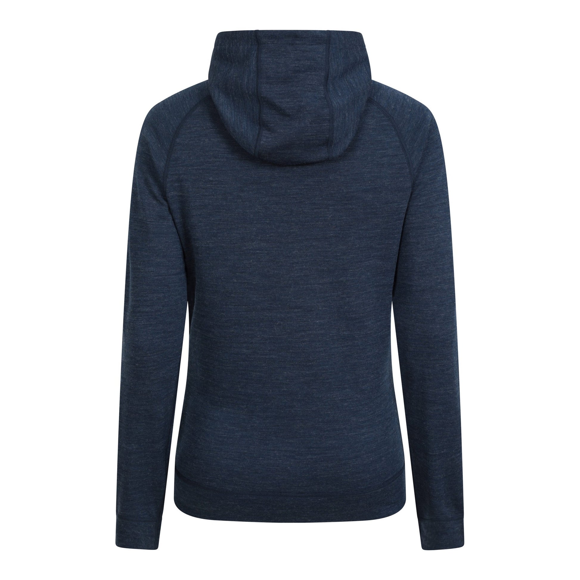 Navy - Back - Mountain Warehouse Womens-Ladies Full Zip Hoodie