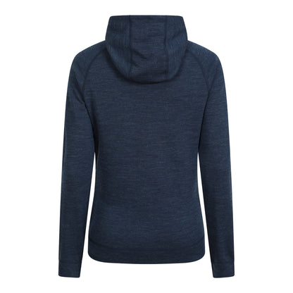 Navy - Back - Mountain Warehouse Womens-Ladies Full Zip Hoodie