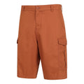 Rust - Side - Mountain Warehouse Mens Lakeside Cargo Shorts